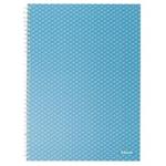Blok Esselte Colour'Breeze A4 linka, modrý 628481