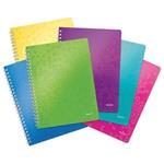 Blok Leitz WOW A5, PP, linka, černá 46390095