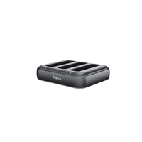BMX SolidSafe™ 3 Bay Charging Dock, Black BMX-C986-3B-BL-B