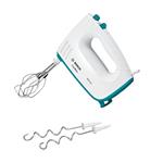 BOSCH_400 W, 5 rýchlostí + turbo, momentový stupeň, tichá prevádzka, 2 metly, 2 háky, biela/modrá MFQ36300D
