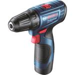 BOSCH Akumulátorový vŕtací skrutkovač Bosch GSR 120-LI, kufor 06019G8000