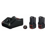 BOSCH Štartovacia sada GBA 12V 2× 3.0 Ah+ GAL 12V-40 UNI 1600A019RD