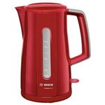 BOSCH_Varná kanvica 1.7 l Compact Class Červená TWK3A014