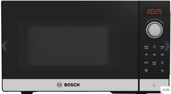 BOSCH_Voľne stojaca mikrovlnná rúra, Seira 2 FFL023MS2