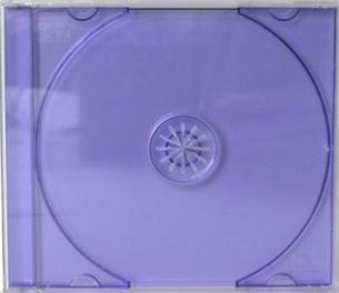 Box na 1 CD, fialový