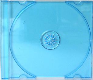 Box na 1 CD, modrý