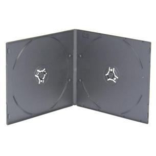Box na 2 CD, slim 7mm, čierny