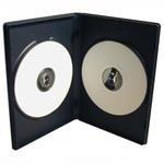 Box na 2 ks DVD, čierny, 14mm, 100-pack, cena za 1 ks BE502RUB80
