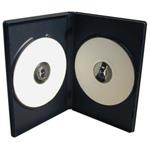 Box na 2 ks DVD, čierny, slim, 7mm, 100-pack, cena za 1 ks BE502S7B80