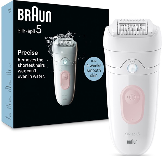 Braun Silk·épil 5, Epilátor Pro Snadné O 7500435225069