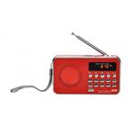Bravo B-6039 Digitální rádio SAM červené 8595022060399