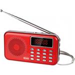 Bravo B-6040 Digitální rádio SAM červené 8595022060405