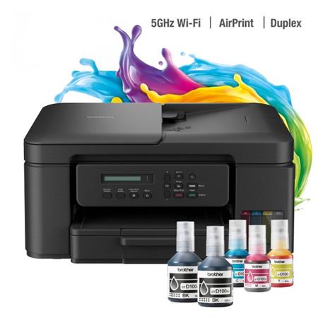 Brother DCP-T735DWYJ1 (tisk./kop./sken.) ink benefit plus, 16 stran/min, Duplex, ADF, WiFi, 128MB, černá DCPT735DWYJ1