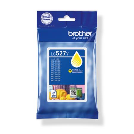 Brother LC527Y (inkoust yellow, 900 str.)