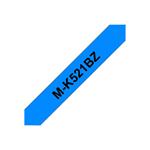 Brother M-K521BZ - Černá na modré - Role (0,9 cm x 8 m) 1 kusy páska pro tiskárnu - pro P-Touch PT- MK521BZ