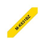 Brother M-K631BZ - Černá na žluté - Role (0,9 cm x 8 m) 1 role nelaminovaná páska - pro P-Touch PT- MK631BZ