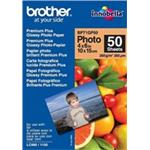 Brother Premium Glossy Photo Paper, foto papier, lesklý, biely, 10x15cm, 4x6&quot;, 260 g/m2, 50 ks BP71GP50