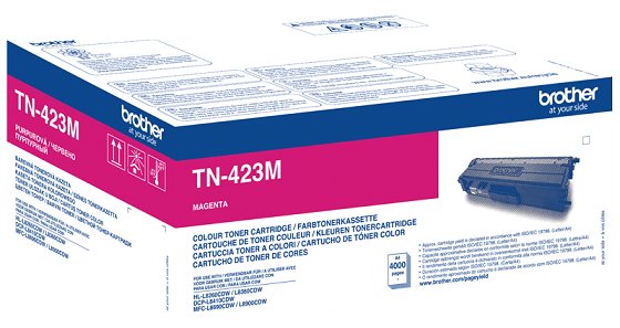 Brother TN-423M - Purpurová - originál - kazeta s barvivem - pro Brother DCP-L8410, HL-L8260, HL-L8 TN423M