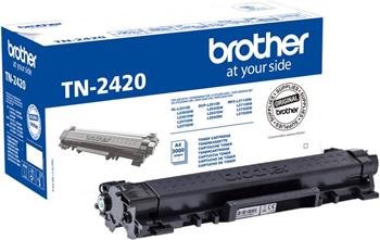 BROTHER toner TN-2420 / 3000str., / DCP-L2510D, DCP-L2530DW, MFC-L2710DN / černý TN2420