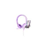 BuddyPhones GALAXY - dětská drátová herní sluchátka s mikrofonem, fialová 0727542485132