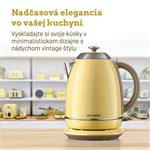 BUYDEEM Elektrická kanvica, model K640, farba jemná žltá, EU K640-MY/EU