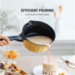 BUYDEEM Hliníkový nepriľnavý hrniec 1,8L, model CP141, farba jemná žltá CP141-MY