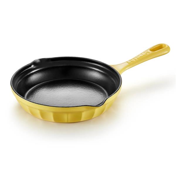 BUYDEEM Liatinová panvica 21 cm, model CP542, Farba žltá CP542-MY