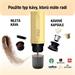 BUYDEEM OTEM-01-CG prenosný nano espresso kávovar, žltý OTEM-01-MY
