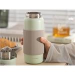 BUYDEEM Termoska so sitkom na čaj 400 ml, model CD1011, farba útulná zelená CD1011-CG
