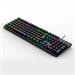 C-TECH herní klávesnice Riven (GKB-16), casual gaming, CZ/SK, duhové podsvícení, USB