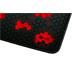 C-TECH Herní podložka pod myš ANTHEA CYBER RED, 320x270x4mm, obšité okraje GMP-01C-R