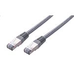 C-TECH Kabel patchcord Cat5e, FTP, šedý, 15m CB-PP5F-15