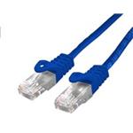 C-TECH kabel patchcord Cat6, UTP, modrý, 5m
