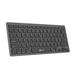 C-TECH klávesnice KB-120S Dual mode, bezdrátová, BT5.0 + 2,4GHz, USB nano receiver, CZ/SK