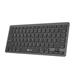 C-TECH klávesnice KB-120S Dual mode, bezdrátová, BT5.0 + 2,4GHz, USB nano receiver, CZ/SK