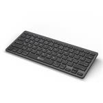 C-TECH klávesnice KB-120S Dual mode, bezdrátová, BT5.0 + 2,4GHz, USB nano receiver, CZ/SK