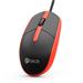 C-TECH myš WM-10, USB, 1200 DPI, červená