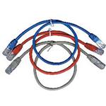 C-TECH patchcord Cat5e, UTP, sivý, 1m CB-PP5-1