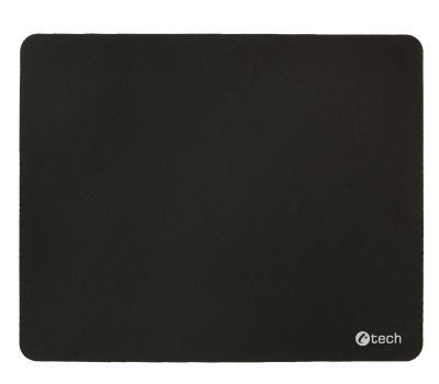 C-TECH podložka pod myš MP-03BK, textilní, 220x180mm, černá