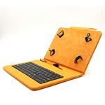 C-TECH PROTECT puzdro univerzálne s klávesnicou pre 7"-7,85" tablety, FlexGrip, NUTKC-01, oranzove TAPCT2012