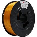 C-TECH Tisková struna (filament) PREMIUM LINE, Silk PLA, žlutooranžová, RAL2000, 1,75mm, 1kg 3DF-P-SPLA1.75-2000