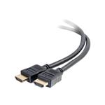 C2G 1.8m (6ft) Premium High Speed HDMI Cable with Ethernet - 4K 60Hz - HDMI kabel - HDMI / audio - 80982 50182
