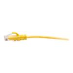 C2G 10ft (3m) Cat6a Snagless Unshielded (UTP) Slim Ethernet Network Patch Cable - Yellow - Patch ka C2G30171