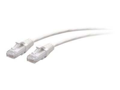 C2G 1ft (0.3m) Cat6a Snagless Unshielded (UTP) Slim Ethernet Network Patch Cable - White - Patch ka C2G30181
