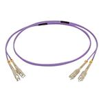 C2G 1m SC/SC OM4 LSZH Fibre Patch - Purple - Patch kabel - SC několik režimů (M) do SC několik reži 81739