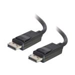 C2G 2m DisplayPort Cable with Latches 8K UHD M/M - 4K - Black - Kabel DisplayPort - DisplayPort (M) 84401 54401