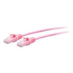 C2G 5ft (1.5m) Cat6a Snagless Unshielded (UTP) Slim Ethernet Network Patch Cable - Pink - Patch kab C2G30197