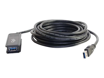 C2G 5m USB 3.0 USB-A Male to USB-A Female Active Extension Cable - Prodlužovací šňůra USB - USB typ 89943