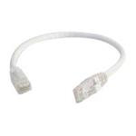 C2G Cat6 Booted Unshielded (UTP) Network Patch Cable - Patch kabel - RJ-45 (M) do RJ-45 (M) - 30 cm - UTP - CAT 6 - liso