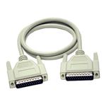 C2G Extension Cable - Prodlužovací šňůra sériová/paralelní - DB-25 (M) do DB-25 (F) - 20 m - lisova 81403